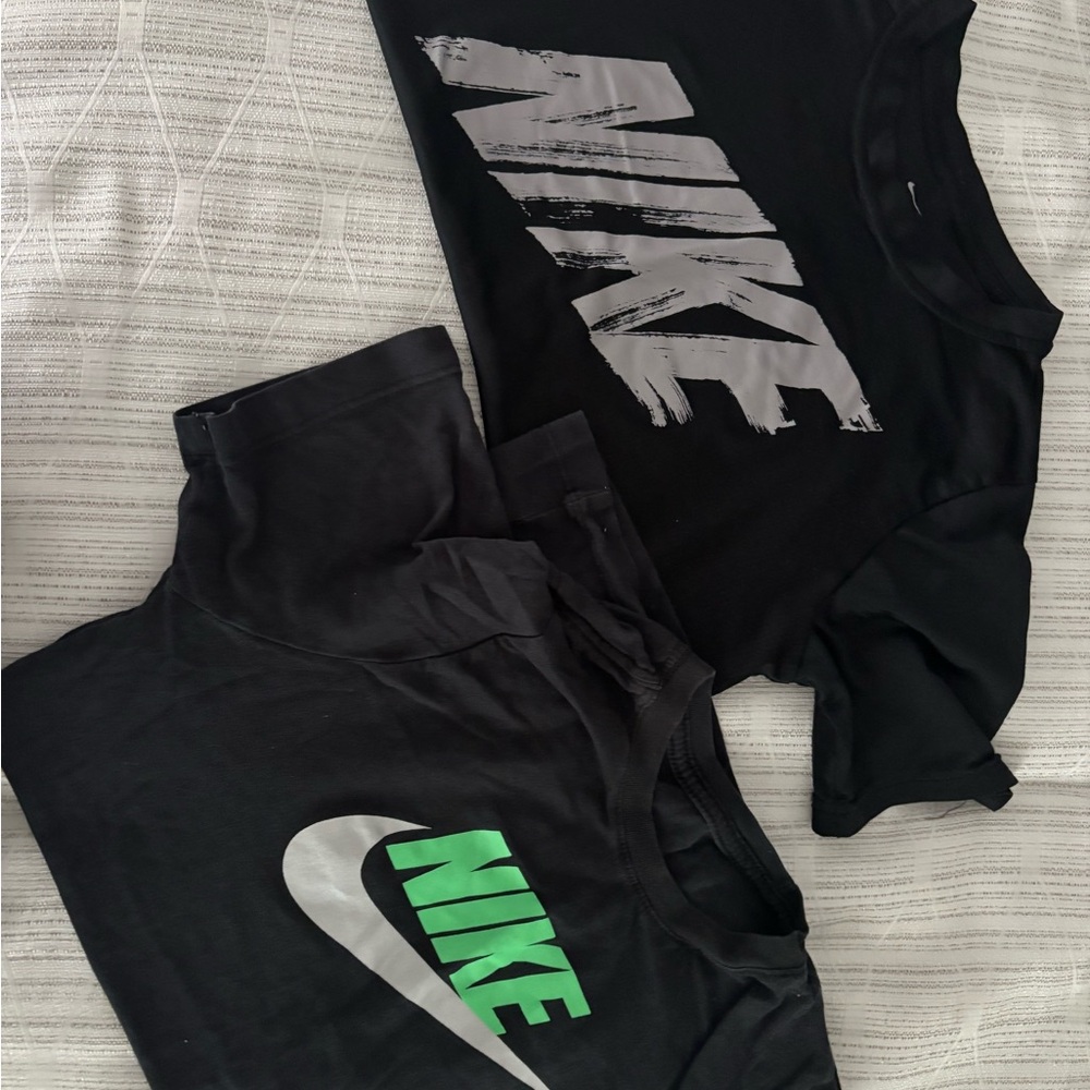 Nike Women's Short Sleeve Tees in Black and Gray